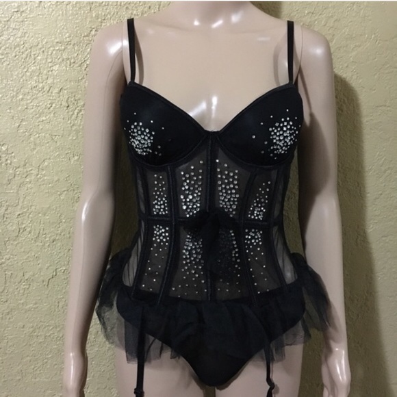 Rhinestone lingerie set - Picture 4 of 8